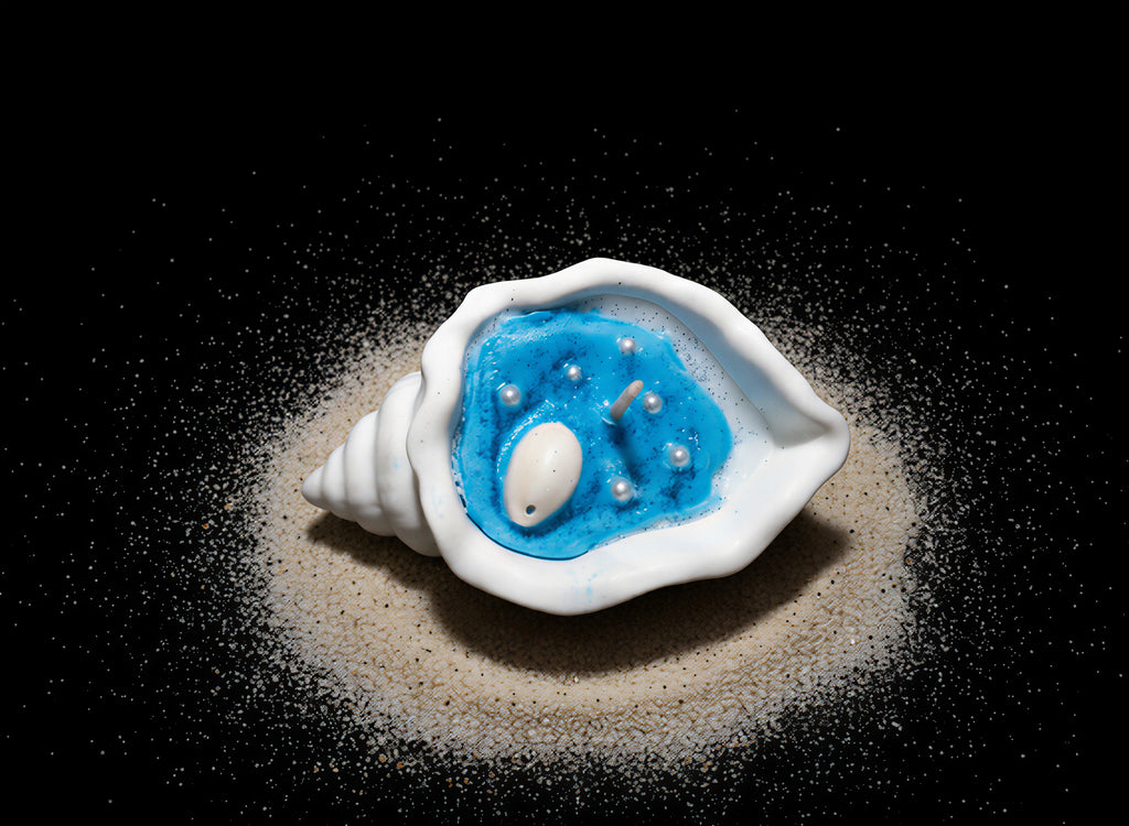 জিপসাম শেল ক্যান্ডেল | Gypsum SeaShell Candle