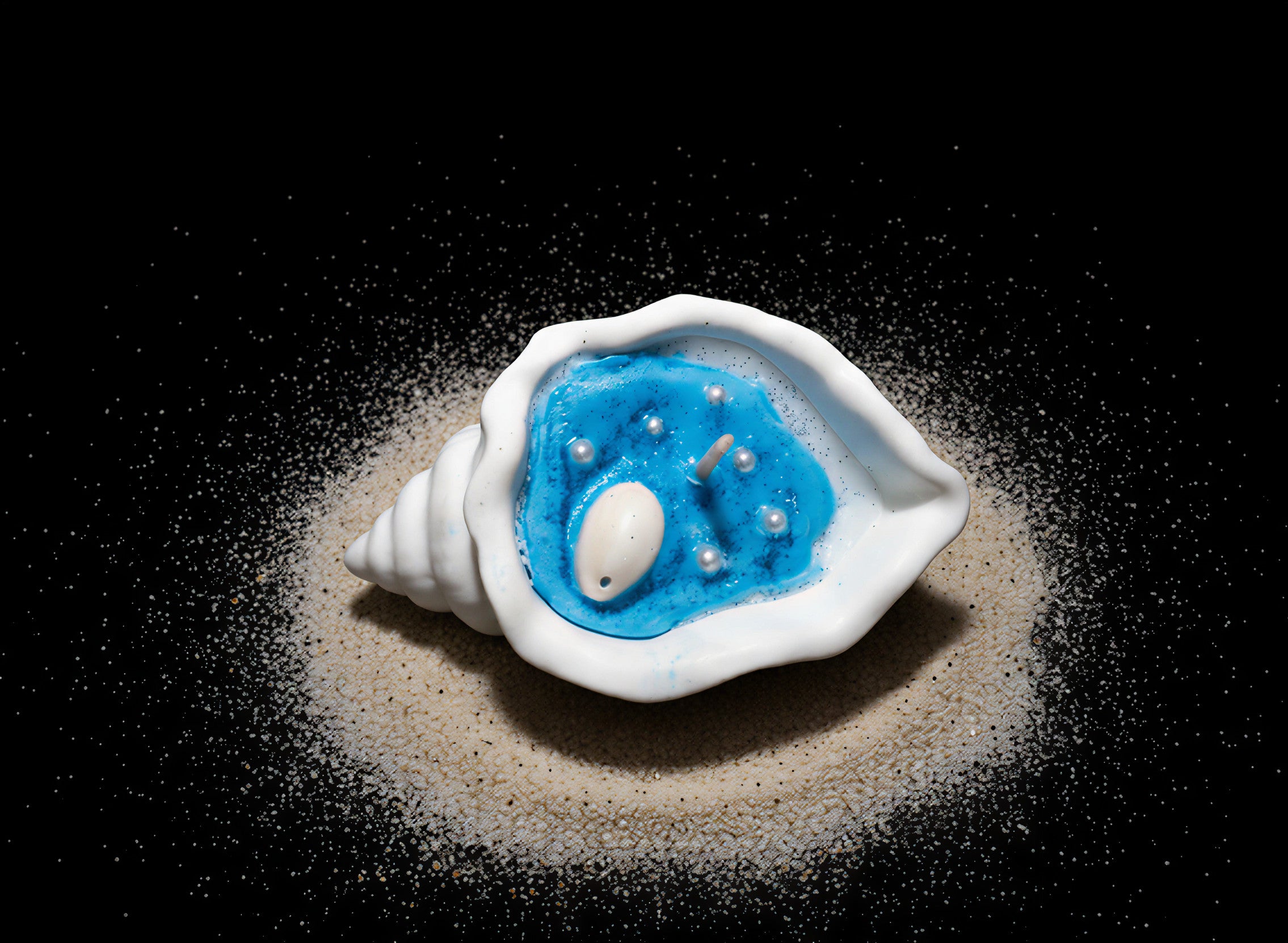 জিপসাম শেল ক্যান্ডেল | Gypsum SeaShell Candle