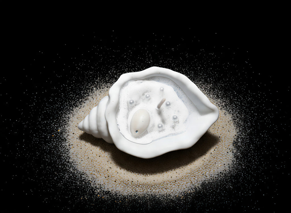 জিপসাম শেল ক্যান্ডেল | Gypsum SeaShell Candle